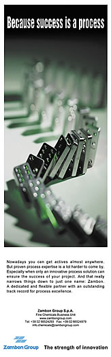 Immagine della pubblicità aziendale realizzata in inglese per il cliente Nexus Zambon